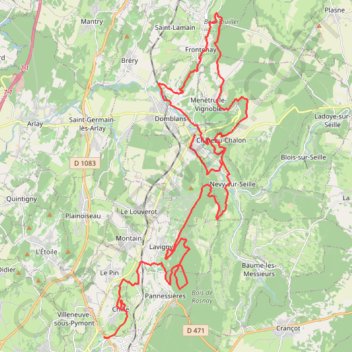 Trace GPS Raid Jura, itinéraire, parcours