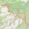 Trace GPS Garlaban par col Tubé, itinéraire, parcours