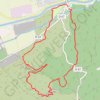 Trace GPS les collines de Charleval, itinéraire, parcours