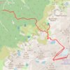 Trace GPS La Croix de Belledonne depuis Jean Collet, itinéraire, parcours