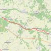 Trace GPS Du Lunain de Vaux-sur-Lunain à Nanteau-sur-Lunain, itinéraire, parcours