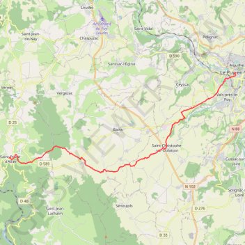 Trace GPS 2012-12-18T19:14:22Z, itinéraire, parcours