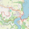 Trace GPS Erquy - Saint jacut, itinéraire, parcours