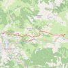Trace GPS Lescure - Saint-Lizier (Grande Traversée), itinéraire, parcours