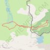 Trace GPS Aguas Tuertas par le col d'Escalé, itinéraire, parcours