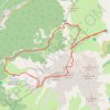 Trace GPS Taillefer par le lac Fourchu, itinéraire, parcours
