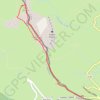 Trace GPS Le Pic d'Orhy 2017m depuis le port de Larrau, itinéraire, parcours