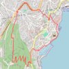 Trace GPS Circuit du Mont-Alban, itinéraire, parcours