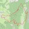 Trace GPS Bauges - Montagne Entrevernes - Grand tour, itinéraire, parcours