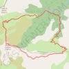 Trace GPS Monte Corona, itinéraire, parcours