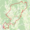 Trace GPS Auto 03-DEC-16 théléthon d'imphy vert, itinéraire, parcours