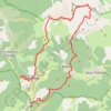 Trace GPS Mont Giraud et Lacs de Millefonts depuis la Tinée, itinéraire, parcours