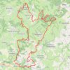 Trace GPS La Tour Matagrin - Montchal, itinéraire, parcours