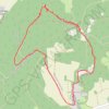 Trace GPS Autour du Fort de Laniscourt, itinéraire, parcours
