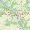 Trace GPS Autour de Mouy (60), itinéraire, parcours