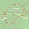 Trace GPS Massif du Schaentzel, itinéraire, parcours
