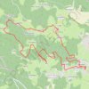 Trace GPS Hameaux et Côteaux vers Saint-Ferréol-des-Côtes, itinéraire, parcours