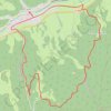 Trace GPS Val d'Argent - Le circuit du Hury, itinéraire, parcours