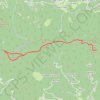 Trace GPS Discesa da Col Bione – Colle Bione boucle au départ de Buon'aria, itinéraire, parcours