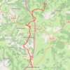 Trace GPS De Carlucet à Labastide-Murat, itinéraire, parcours