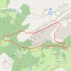 Trace GPS Mont Chauffé, itinéraire, parcours