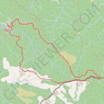 Trace GPS Roc de France, itinéraire, parcours