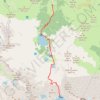 Trace GPS Granges d'Astau - Lac du Portillon, itinéraire, parcours
