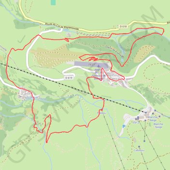 Trace GPS Parcours 10 Forêt de Balestas - Louron Bike Trail, itinéraire, parcours
