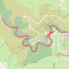 Trace GPS Gorges de la Vis - Moulins de la Foux, itinéraire, parcours