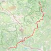 Trace GPS De L'Espérou à Boussagues, itinéraire, parcours
