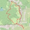 Trace GPS Veyou, Signal et Rochecourbe par le Pas de Siara, itinéraire, parcours