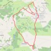 Trace GPS Les boucles la Caraque/le Ravillou - Saint-Sulpice-d'Excideuil, itinéraire, parcours