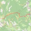 Trace GPS Traversée de la Gardille, itinéraire, parcours