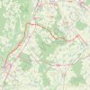 Trace GPS De Saint-Jean-de-Losne à Beaune, itinéraire, parcours