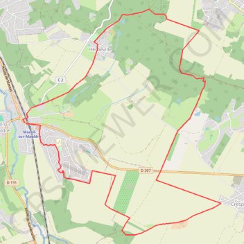 Trace GPS Tareil sur Mauldre, itinéraire, parcours