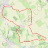 Trace GPS Sentier du Mont Kokereel - Boeschepe, itinéraire, parcours