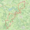 Trace GPS Telethon Montfaucon 2018-9262088, itinéraire, parcours