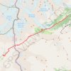 Trace GPS Col de la Seigne, itinéraire, parcours