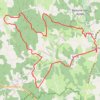 Trace GPS Pays de Craponne - Chomelix, itinéraire, parcours