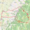Trace GPS Léoncel par le col de Tourniol, itinéraire, parcours