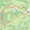 Trace GPS Trenpeta-Ispeguy, itinéraire, parcours