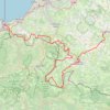 Trace GPS La grande traversee du pays basque, itinéraire, parcours