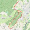 Trace GPS Le Fleutron - Mont Mourex, itinéraire, parcours
