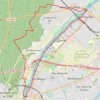 Trace GPS Boucle Sartrouville-Pecq-Maisons Laffitte, itinéraire, parcours
