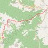 Trace GPS Arête est de Monte di Cambio vers Posta, itinéraire, parcours