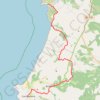 Trace GPS Rota Vicentina - Chemin historique - Étape 9, itinéraire, parcours