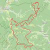 Trace GPS Ballon Alsace, itinéraire, parcours