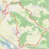 Trace GPS Les coteaux de l'Yonne, itinéraire, parcours