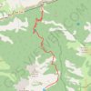 Trace GPS Du parking de Thues au refuge de la Caranca, itinéraire, parcours