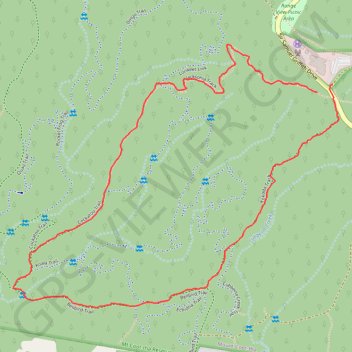 Trace GPS Jacksonia Track - Cockatoo Trail - Bellbird Trail - Kokoda Track, itinéraire, parcours